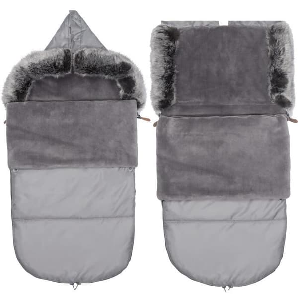 SPRINGOS® Vinterfotpåse för barnvagn, släde och babysits 40 x 80 cm