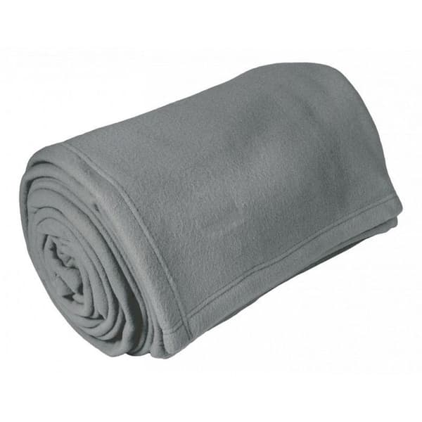 Fleecefilt "Teddy Non-fire - Standard NF EN ISO 12952" alla storlekar Toison d'or - Teddy Steel - 180 x 240 cm