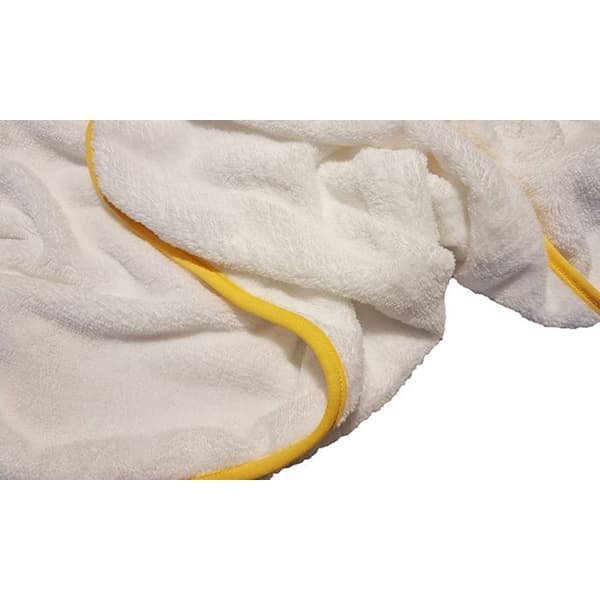 Babypläd - Märke - Gul - 100x150 - Polyester - Vanlig