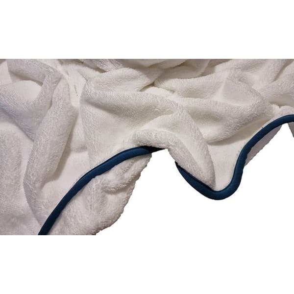 Babyfilt - Blå - 100x150 - Polyester - Vanlig
