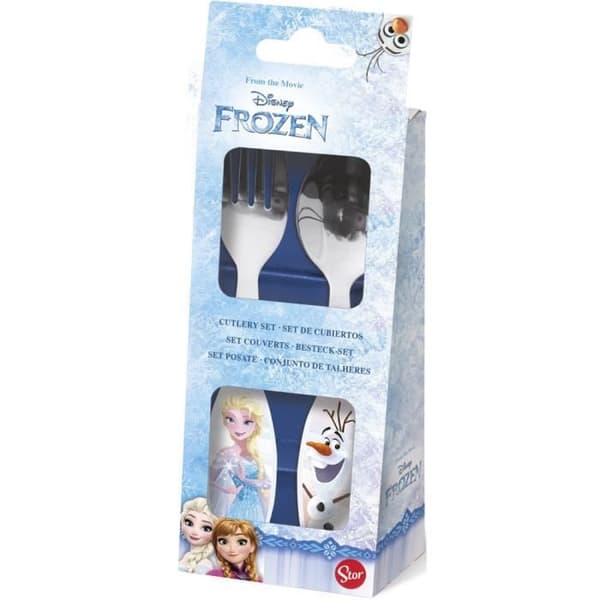 Box med 2 metallbestick "The Snow Queen"