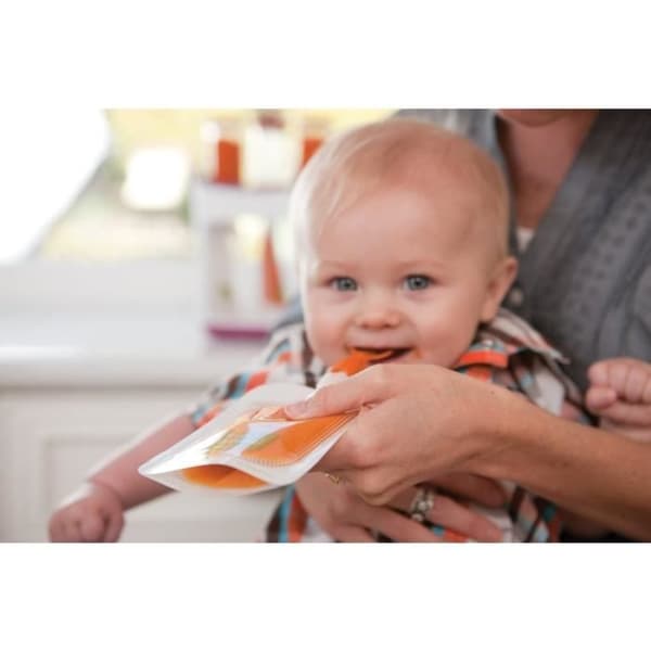 INFANTINO 2-pack Squeeze Station-skedar