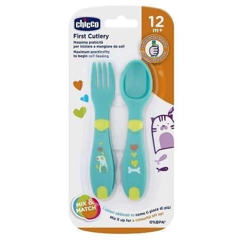 Chicco Mitt första bestick +12m 1 par