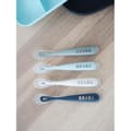 Miniatyrbild 3 av 5: BEABA baby silikonskedar - Set med 4 - Mjuk och ergonomisk - Storm