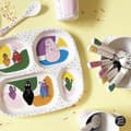 Miniatyrbild 4 av 4: Bestickset för barn - PETIT JOUR - Barbapapa - Rostfritt stål - Flerfärgad - Från 12 månader