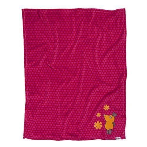 Mjuk fleecefilt för babymöss - Lekskor - 75x100cm - Rosa - Barnomsorg