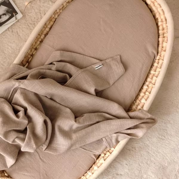 Muslin Swaddle | Peitto 120x120 cm Beige A'la Len