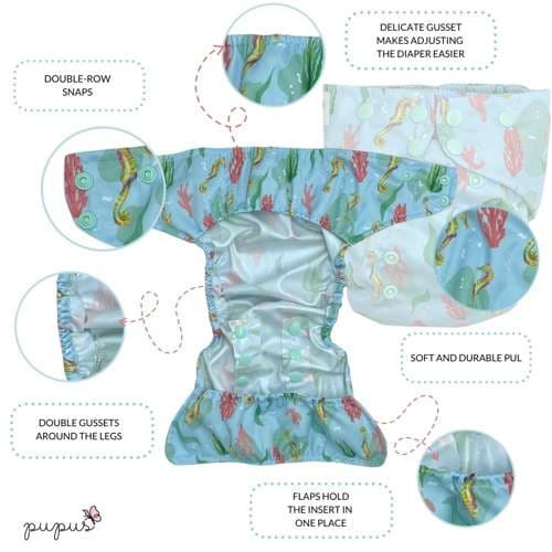 DRAGONFLY vaippapäällinen 5-15kg