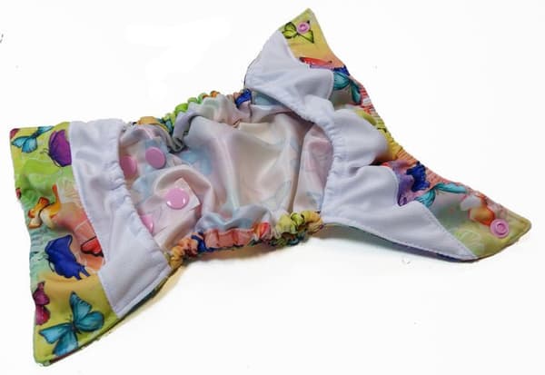 Nyfödd wrap 3-7kg - FJÄRILAR