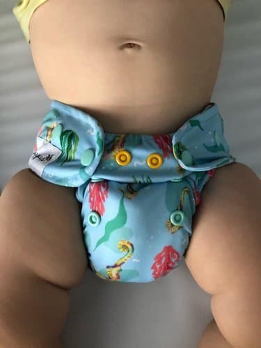 MINI OS enkelradigt täcke 4-11kg SJÖHÄST