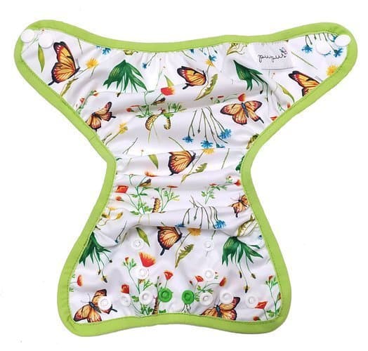 Swaddled med piping - IN THE GRASS nyfödd 3-8kg