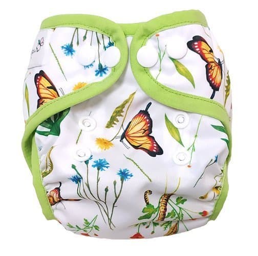 Swaddled med piping - IN THE GRASS nyfödd 3-8kg