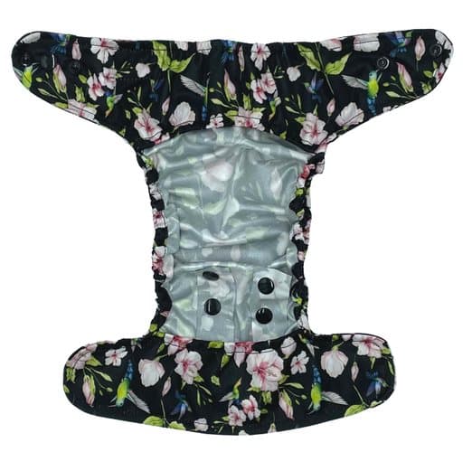 MINI OS enkelrads swaddle 4-11kg HUMMING FIRDS