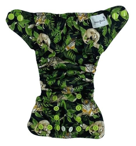 Nyfødt wrap 3-7kg - VILDE KATTE