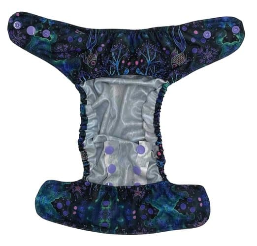 MINI OS enkelrads swaddle 4-11kg NEON SPLASH