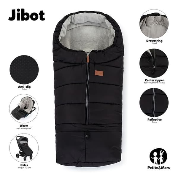 PETITE&MARS Chancelière Jibot 3en1 Kolgrå