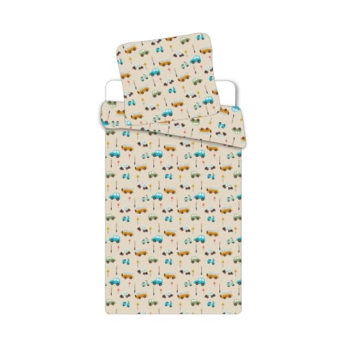 Bed linen - Junior Size 100x140 - Car (1000895)