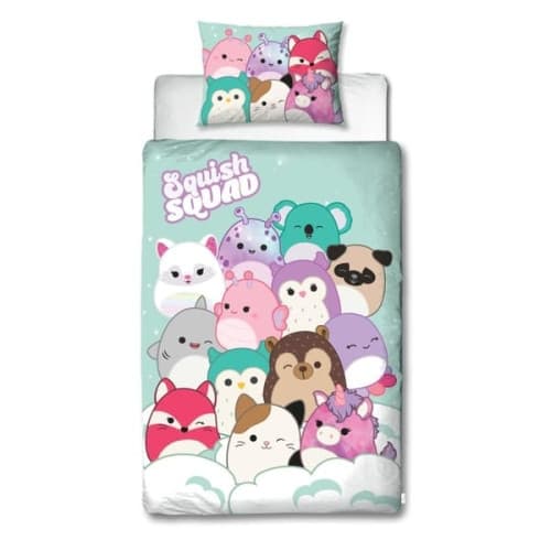 Bed Linen - Adult Size 140 x 200 cm - Squishmallows (SQM158)
