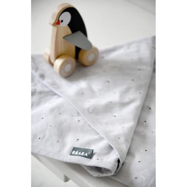 BÉABA - Miracle Blanket™ - Filtret för inbäddning - 100% Bomull - 0-3Månader - Måne&Stjärnor