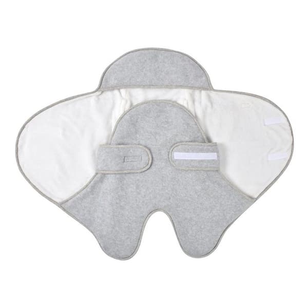 Babynomade® dubbel fleece Grå melerad