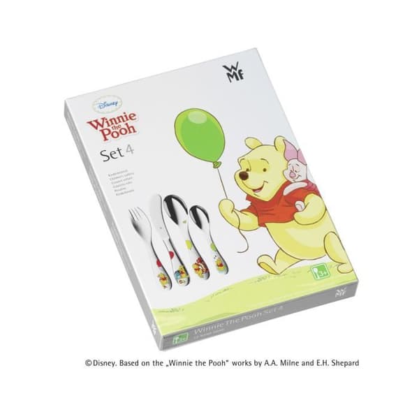 Barnbestickset WINNIE POOH 4 delar, br…