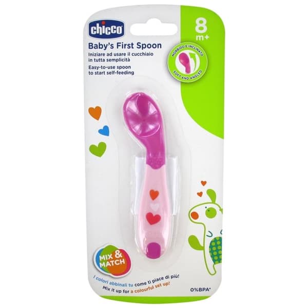 Babysked - CHICCO - Ma Première Coutée Rose - Halkfri - Mjuk - +8m