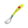 Miniatyrbild 2 av 5: Bestickset - Chicco - My First Green Stainless Steel Tip Bestick - Ergonomiskt och roligt - För spädbarn över 18m