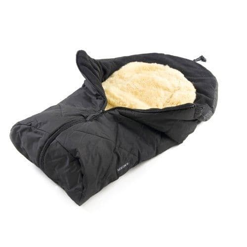 Babynest för KAISER barnvagn 6535525 Little Sheepy Black