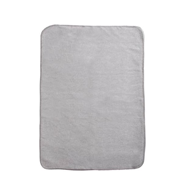 Meyco Baby Uni täcke för barnsäng - vävt - grå melange - 75x100cm - 1.0 TOG
