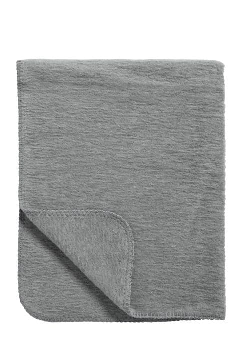 Meyco Baby Uni täcke för barnsäng - vävt - grå - 75x100cm - 1.0 TOG