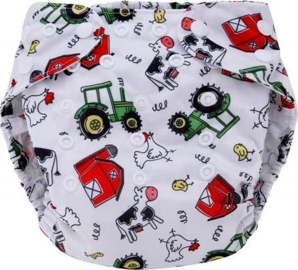 Simed - 0408 - Sjal, återanvändbar blöja Farma 3-15 kg, 1 styck.