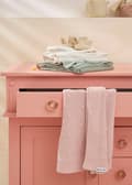 Miniatyrbild 5 av 6: Meyco Baby Knots täcke för barnsäng - sten grön - 75x100cm - 1.0 TOG