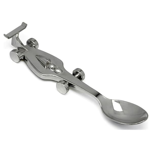 Silversked, formel 1 i fetstil, för barn med gravyr | Storlek: 152x29x23mm | SKU: ZV7518261