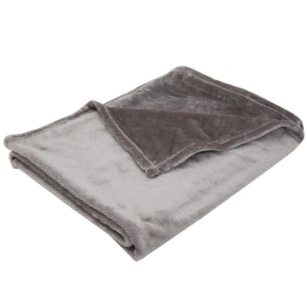 BABYCALIN Taupe flanellfilt 75 x 100 cm 260 gr/m3