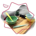Miniatyrbild 4 av 5: BADABULLE Set med 2 silikonskedar