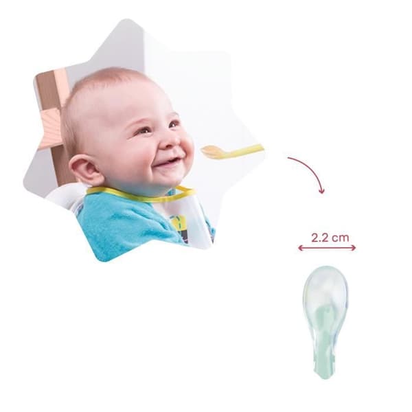 BADABULLE Set med 2 silikonskedar