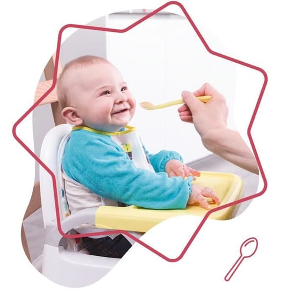 BADABULLE Set med 2 silikonskedar