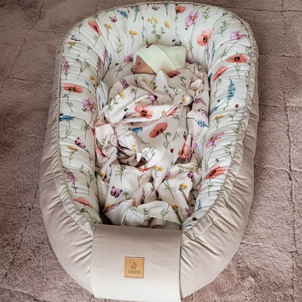Bambuviltti - Niityn beige 110x110