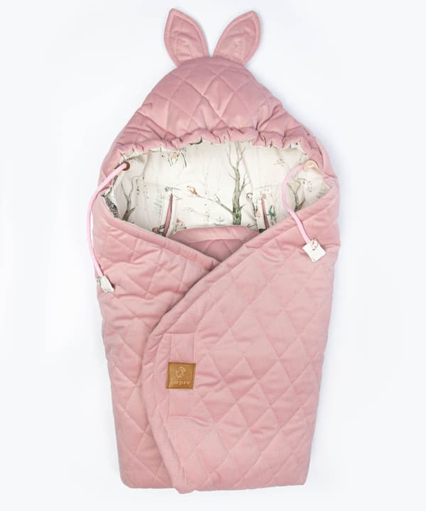 Bilsædebetræk - Forest Paradise, pink