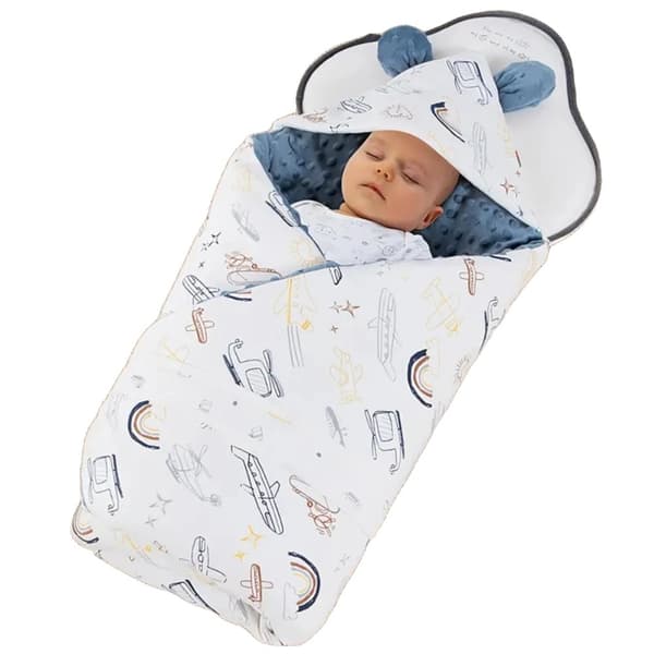 Babyfilt, Mysig Dubbel Lager, Fantasiinspirerat Mönster,IngenStorlek, Aviatorer