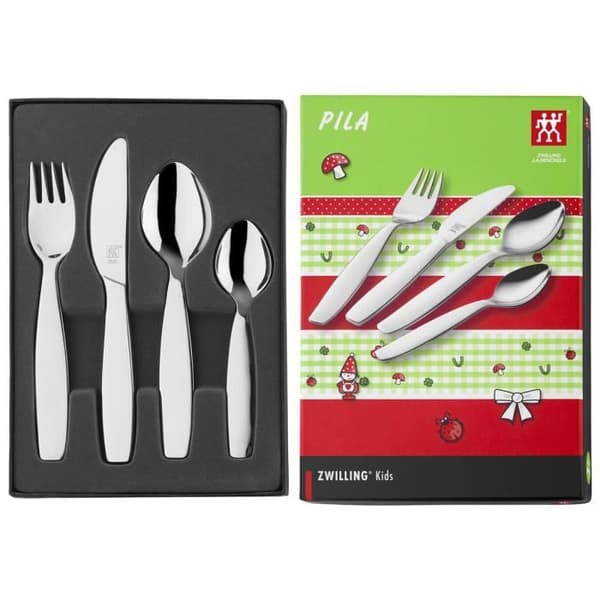 ZWILLING Kids - PILA barnbestick (4 delar) - polerat rostfritt stål