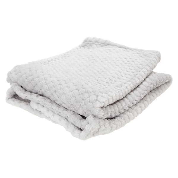 Supersoft tæppe med vaffelstruktur til babydrenge/piger