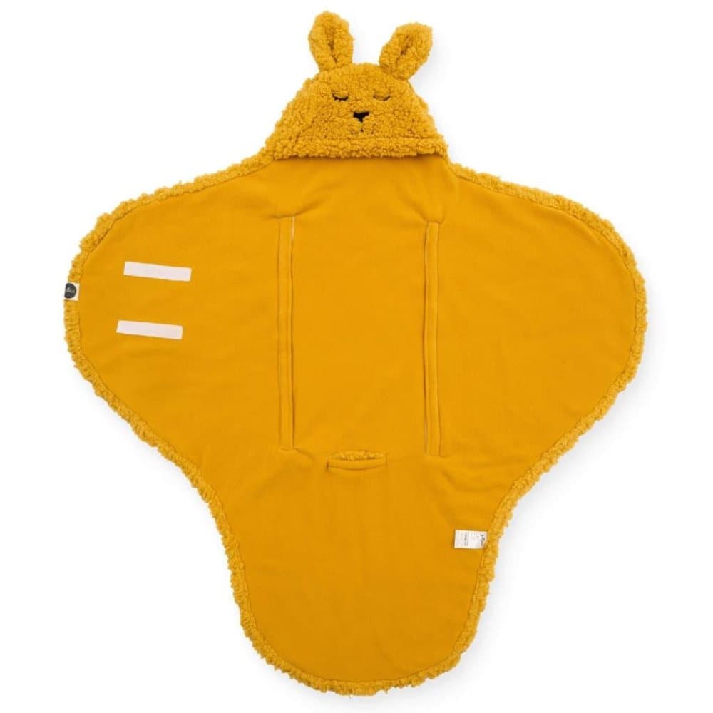 Jollein Svøpeteppe Bunny sennep
