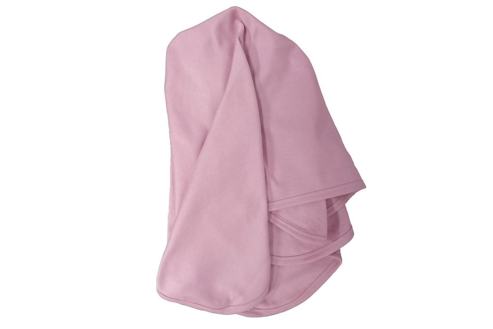 Babyfilt soft pink eko
