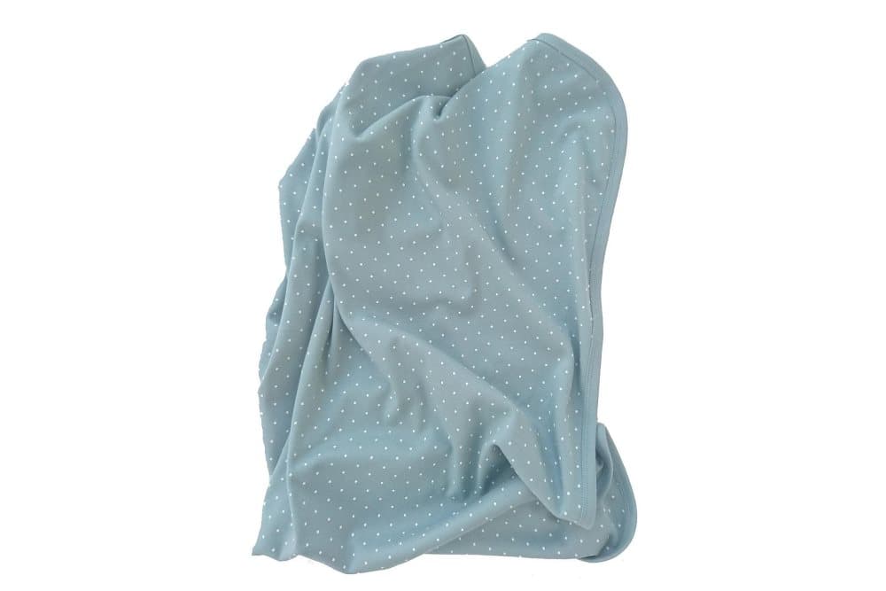Babyfilt safir dotty eko
