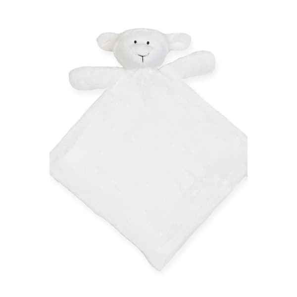 Mumbles Lamb Baby Blanket Cream 26cm x 26cm