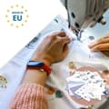 Pikkukuva 3 / 11: Vauvan huopa kesäpeite - vauvan lasten peitto pehmopeitto rattaiden huopa