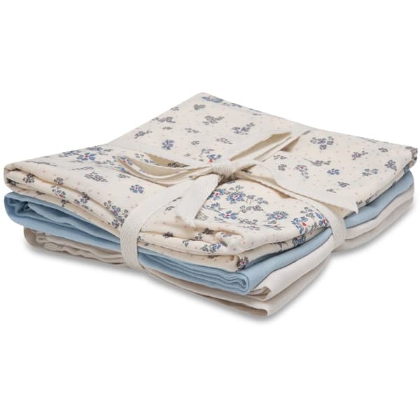 That's Mine Bora Muslin Cloth 3-pack - Sprinkles Hearts Off White - Onesize