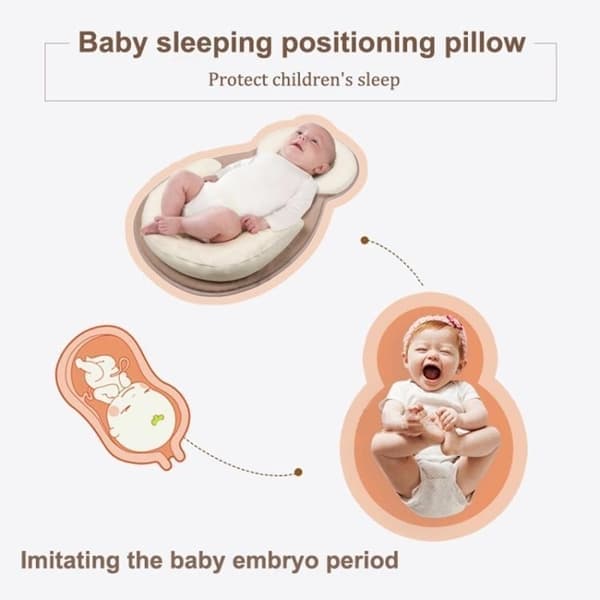 Babynest Ger perfekt rygg- och benstöd för din bebis.