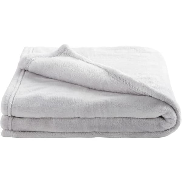 DOMIVA Microdoux-filt - 100 % polyestermikrofiber - enfärgad - pärlfärgad - 75 x 100 cm